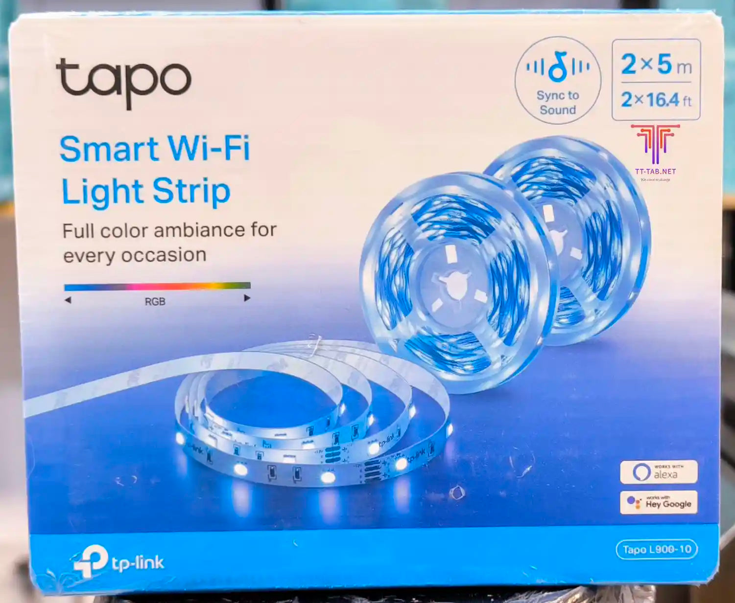 TP-Link Tapo L900-10 Smart Wi-Fi Light Strip - للتقنيات الحديثة TT TAB متجر