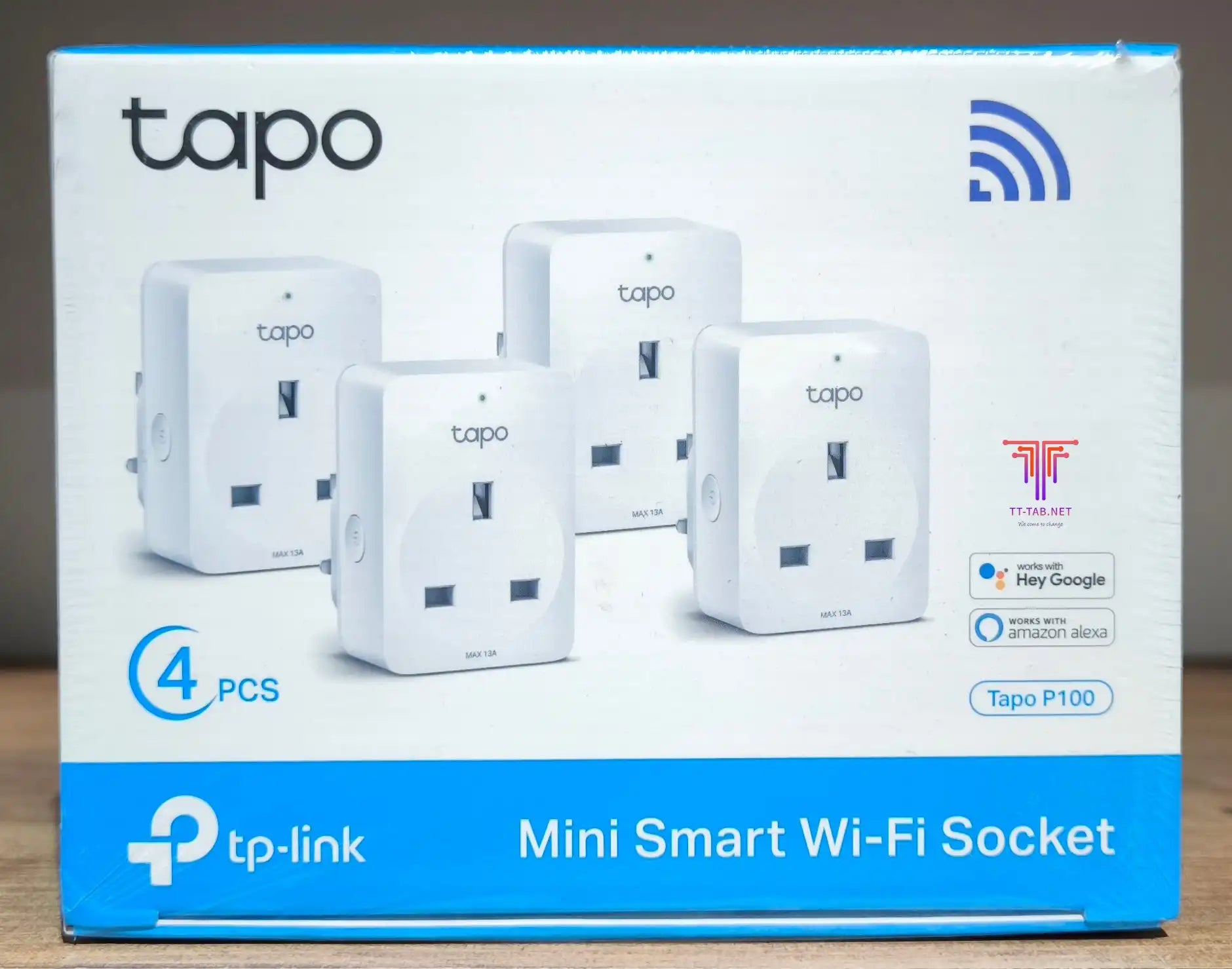 TP-Link Tapo P100 Mini Smart Wi-Fi Socket 4-Pack