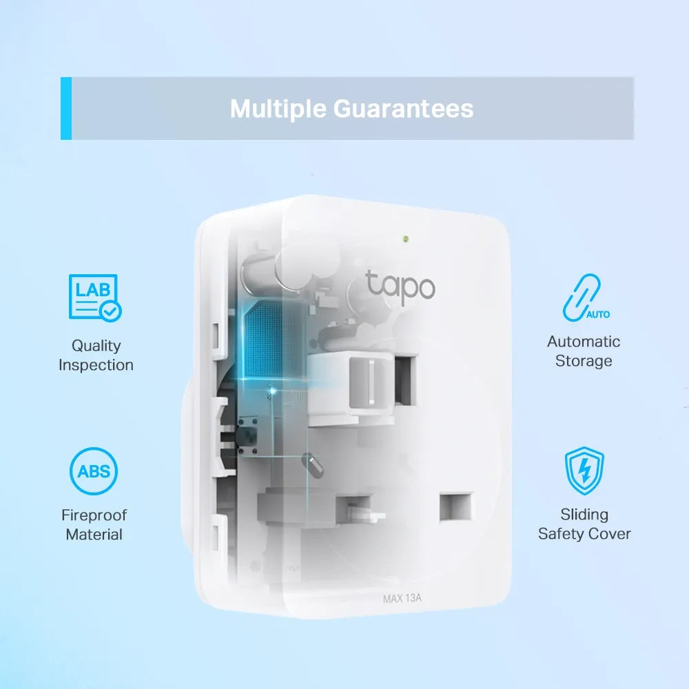 TP-Link Tapo P100 Mini Smart Wi-Fi Socket 2-Pack