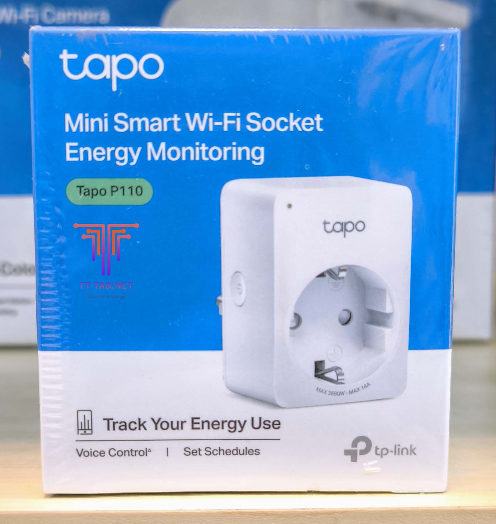 TP-Link Tapo P110 Mini Smart Wi-Fi Socket, Energy Monitoring