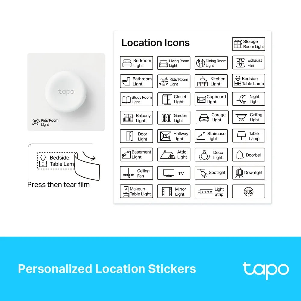 TP-Link Tapo S200D Smart Remote Dimmer Switch - للتقنيات الحديثة TT TAB متجر