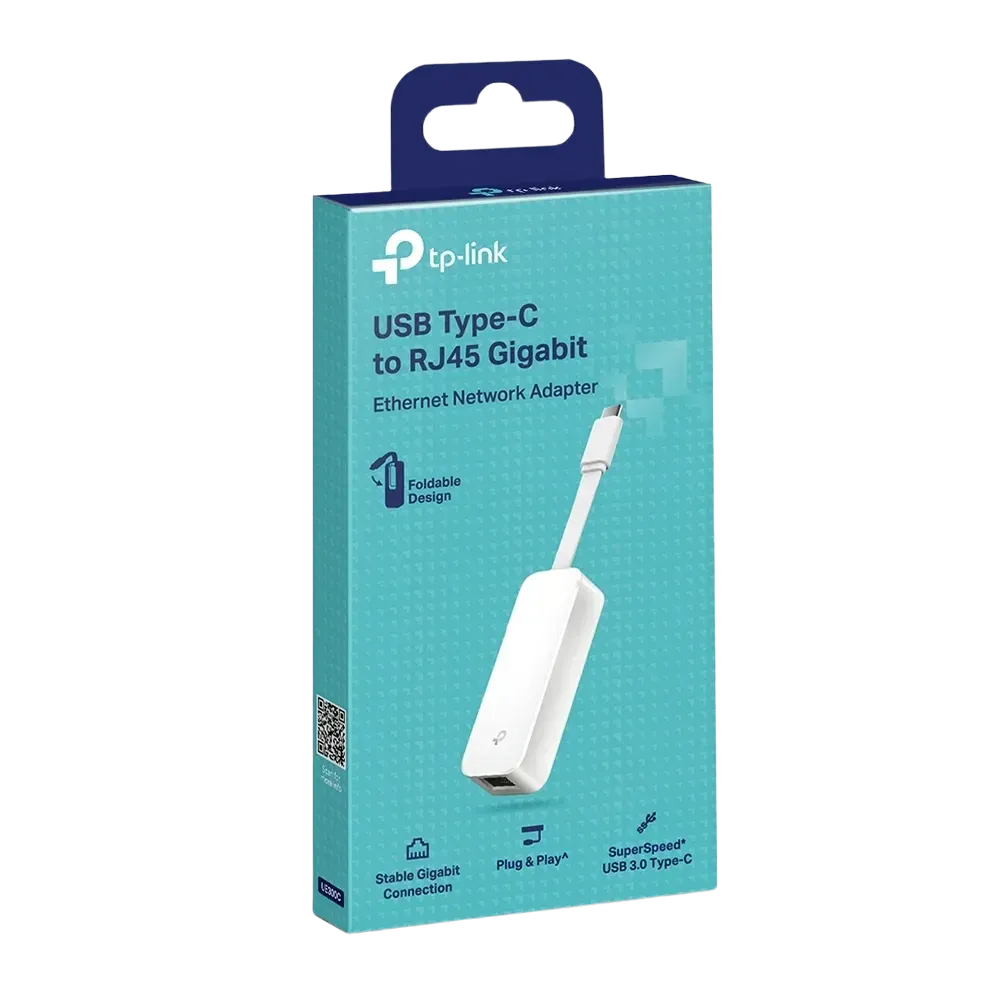 TP-Link UE300C USB Type-C to Ethernet Adapter 1Gb - للتقنيات الحديثة TT TAB متجر