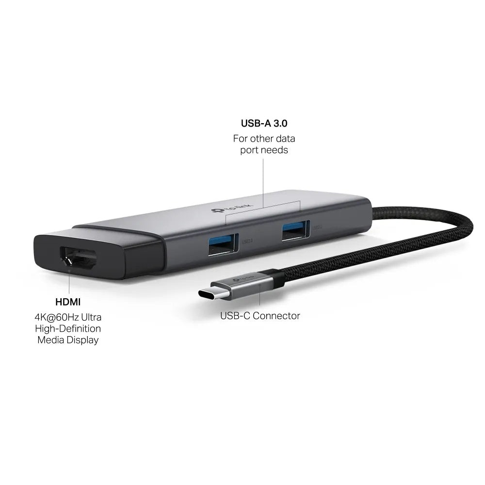 TP-Link UH5020C USB Type-C 5-in-1 Hub - متجر TT Tab للتقنيات الحديثة