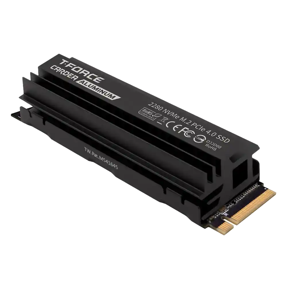 TeamGroup T-Force Cardea A440 Pro SSD NVMe Gen4 with DRAM and Aluminum Heatsink