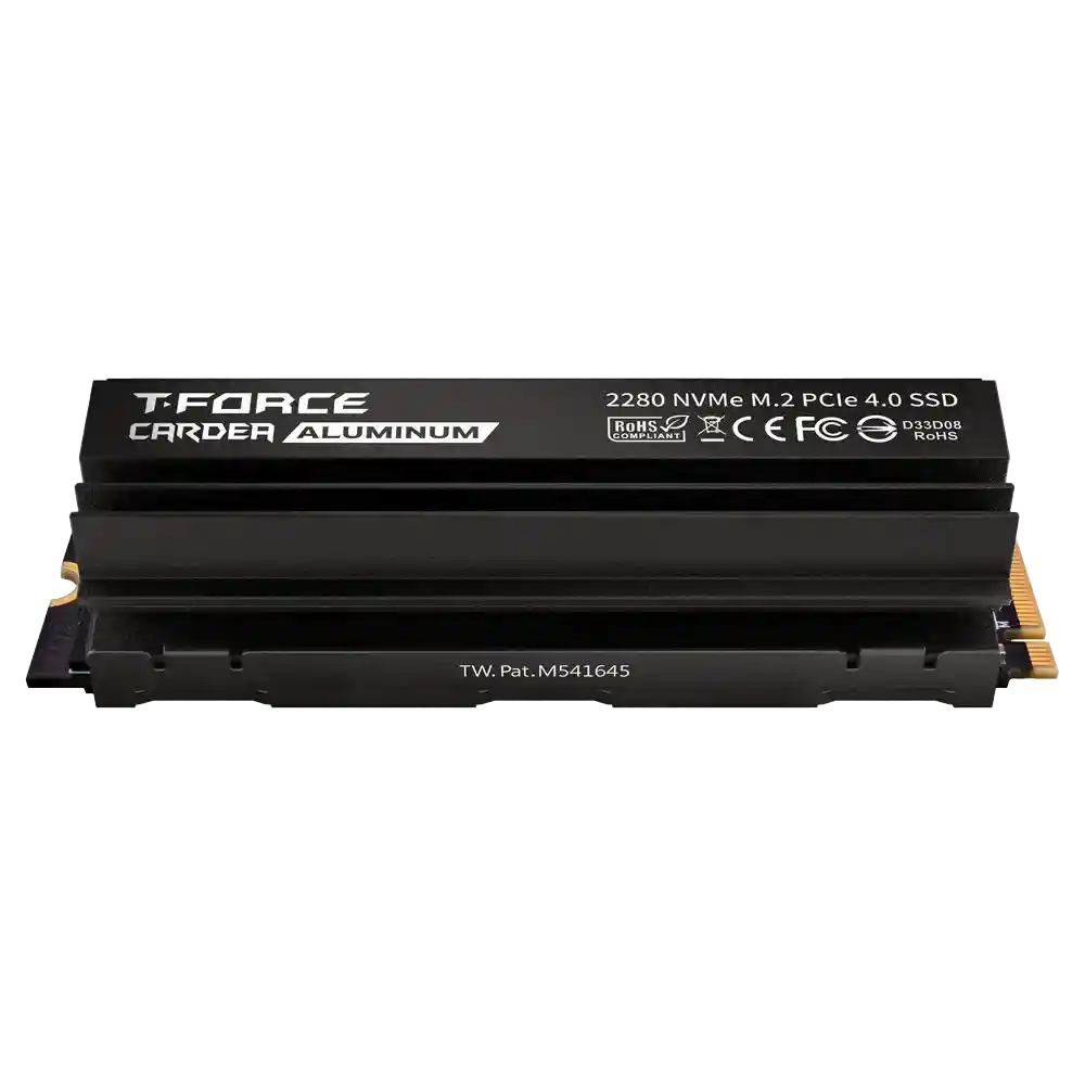 TeamGroup T-Force Cardea A440 Pro SSD NVMe Gen4 with DRAM and Aluminum Heatsink