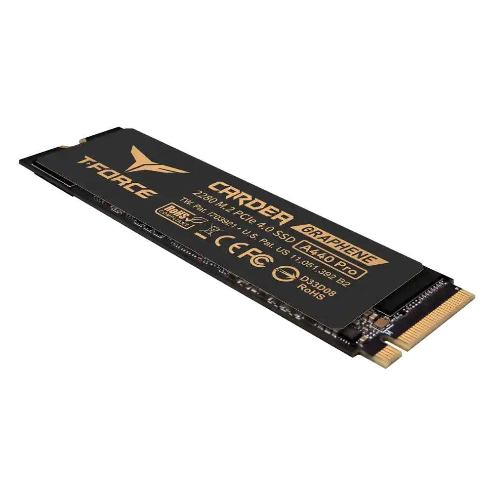 TeamGroup T-Force Cardea A440 Pro SSD NVMe Gen4 with DRAM and Aluminum Heatsink