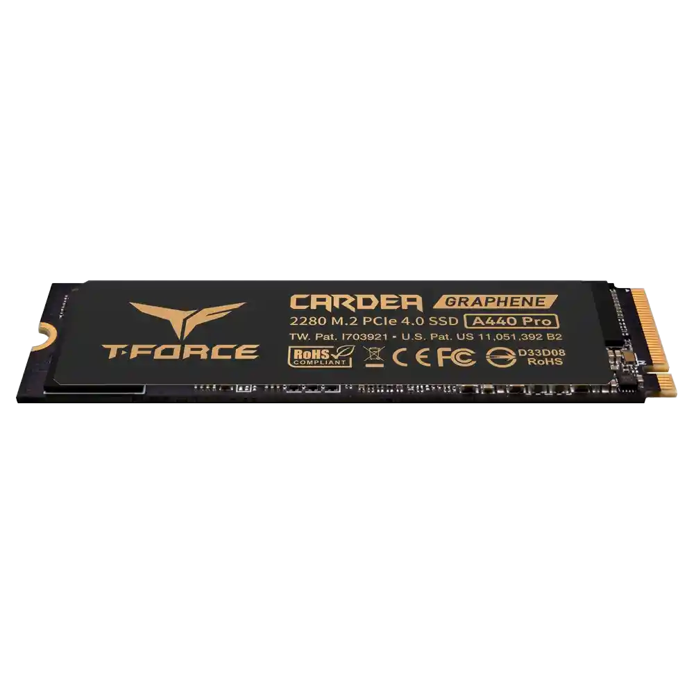 TeamGroup T-Force Cardea A440 Pro SSD NVMe Gen4 with DRAM and Aluminum Heatsink