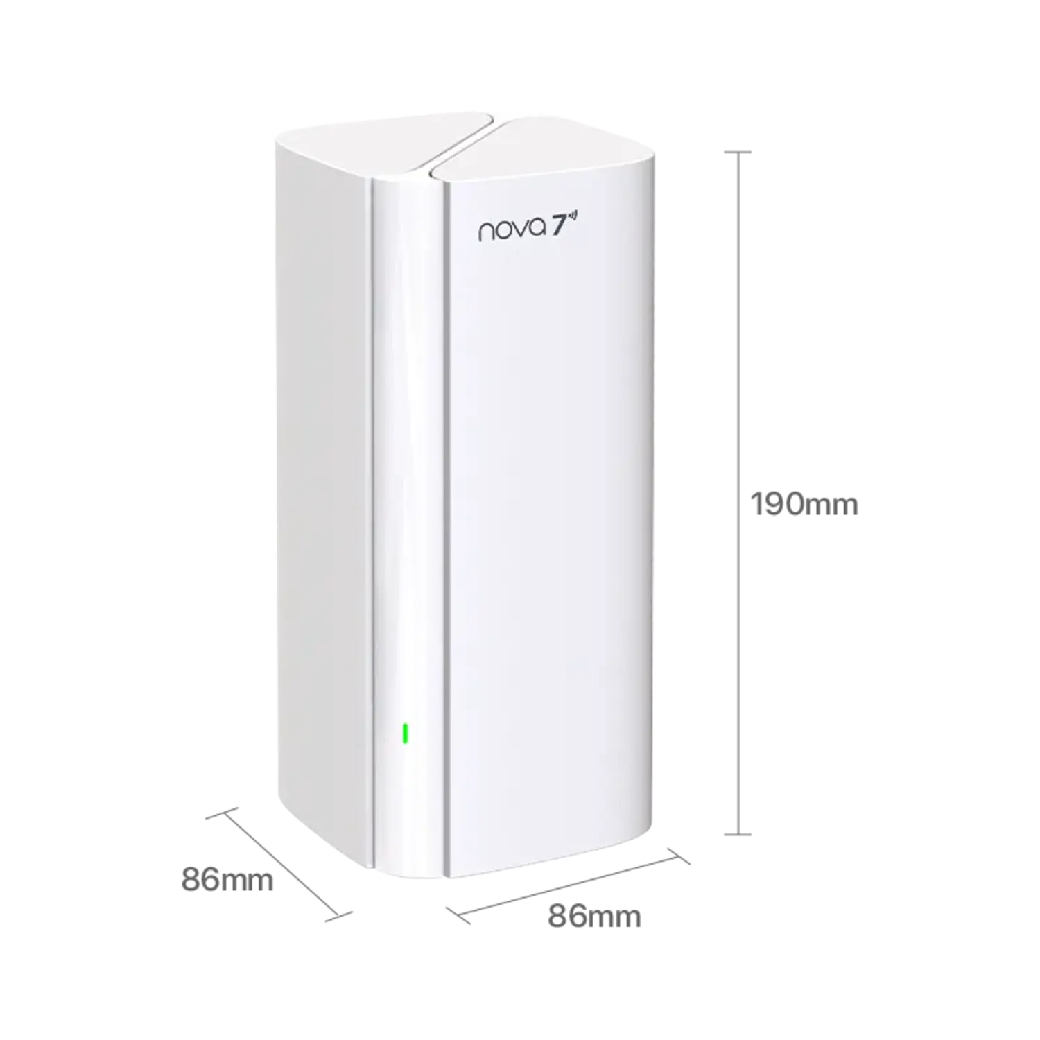 Tenda Nova ME3 Pro 1-Pack BE3600 Whole Home Mesh Wi-Fi7 System - متجر TT Tab للتقنيات الحديثة