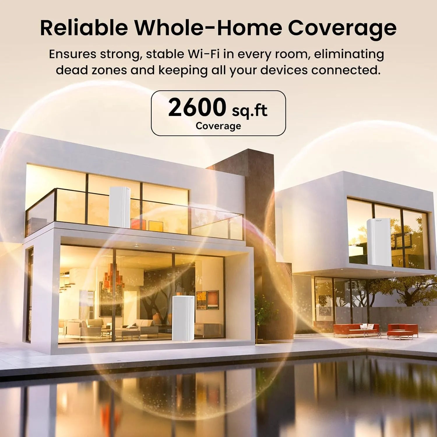 Tenda Nova ME3 Pro 1-Pack BE3600 Whole Home Mesh Wi-Fi7 System - متجر TT Tab للتقنيات الحديثة