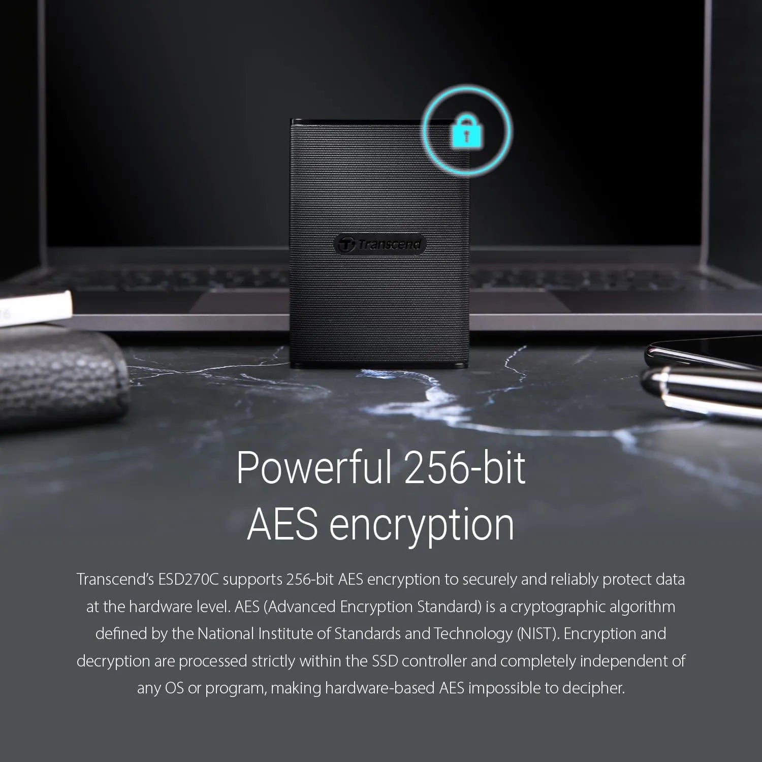 Transcend ESD270C Portable SSD - متجر TT Tab للتقنيات الحديثة