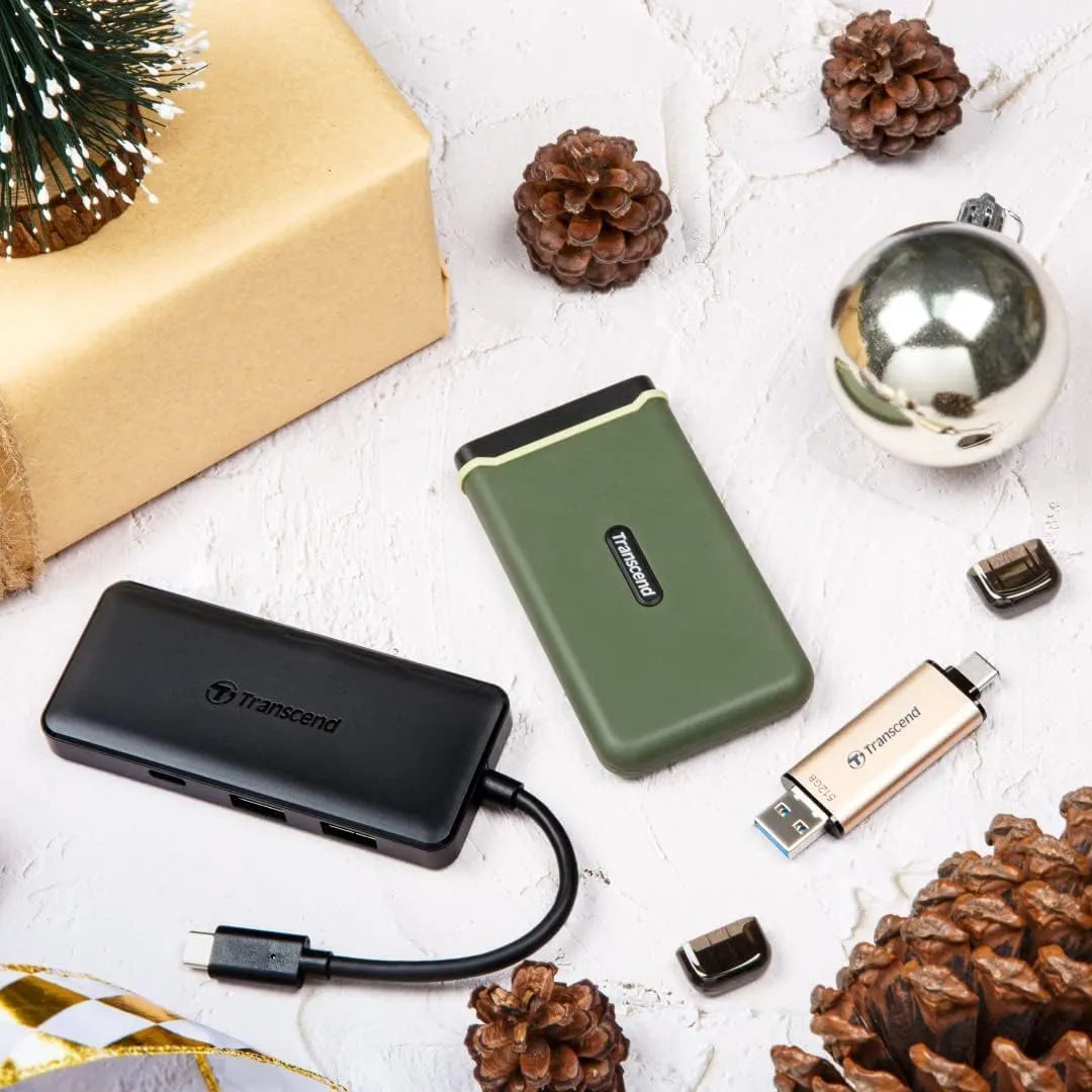 Transcend ESD380C Portable SSD Speed up to 2000MB/s - متجر TT Tab للتقنيات الحديثة