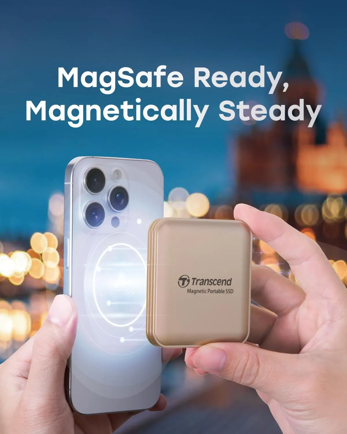 Transcend ESD420 Portable SSD 2000MB/s Support MagSafe