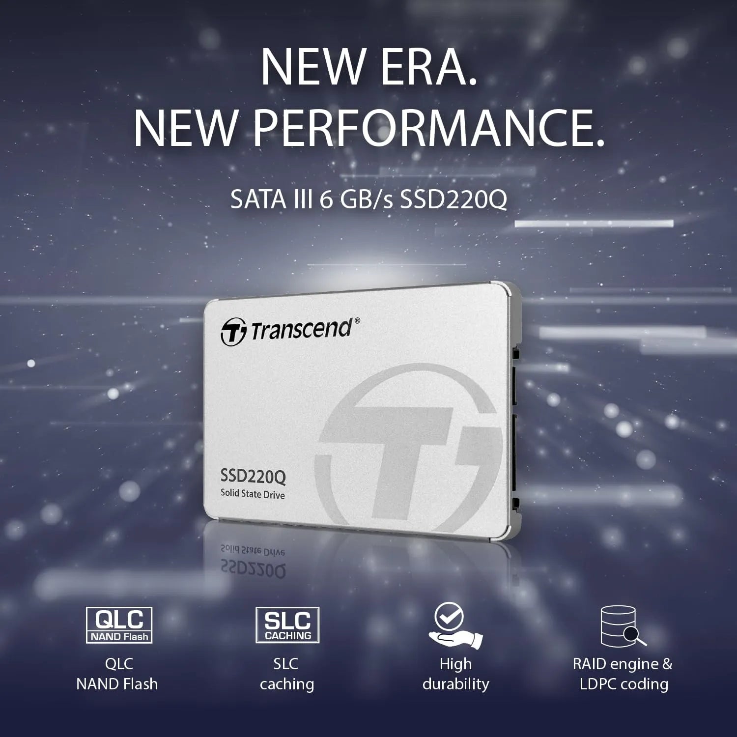 Transcend SSD220Q SSD SATA 2.5 - متجر TT Tab للتقنيات الحديثة
