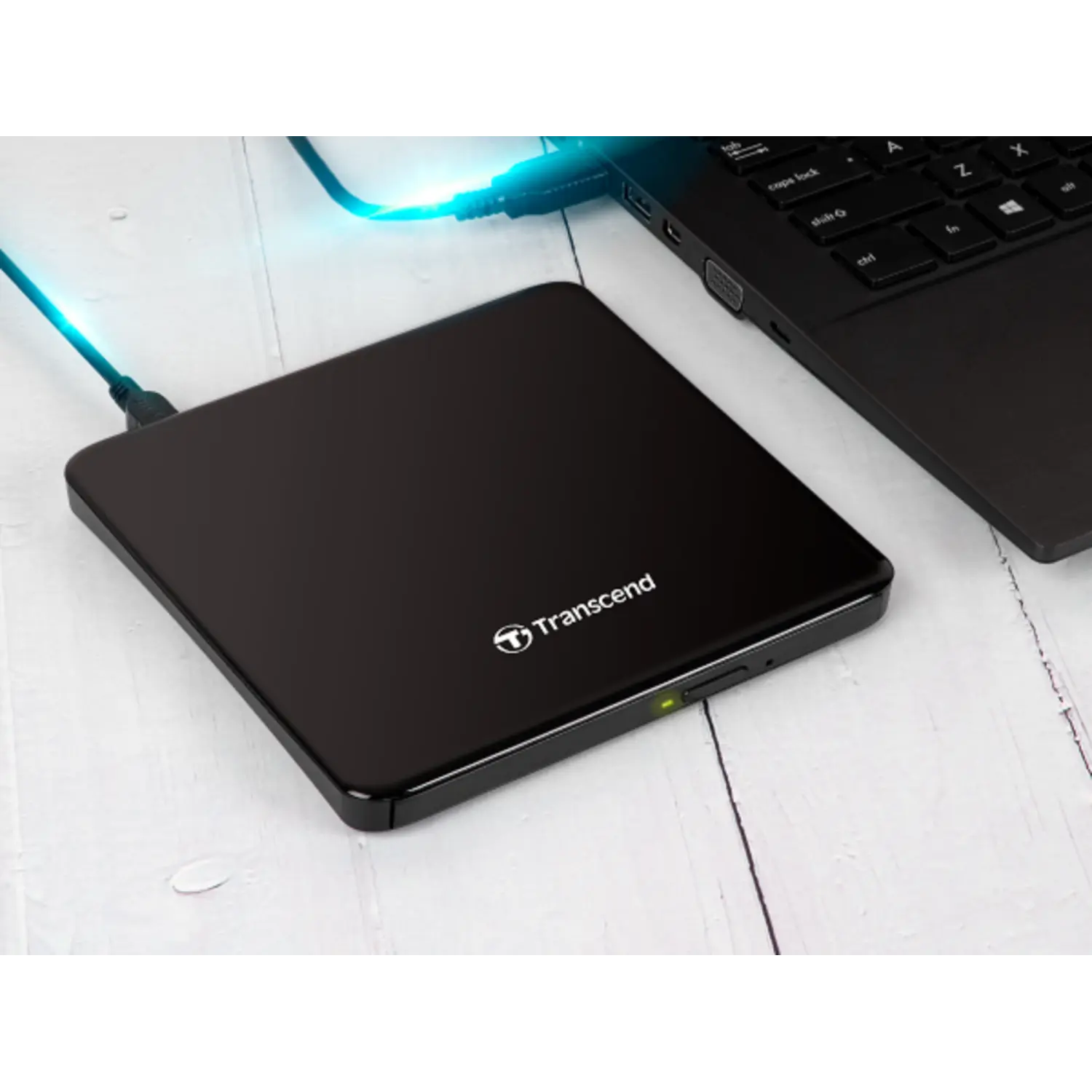 Transcend Slim Portable DVD Writer - متجر TT Tab للتقنيات الحديثة