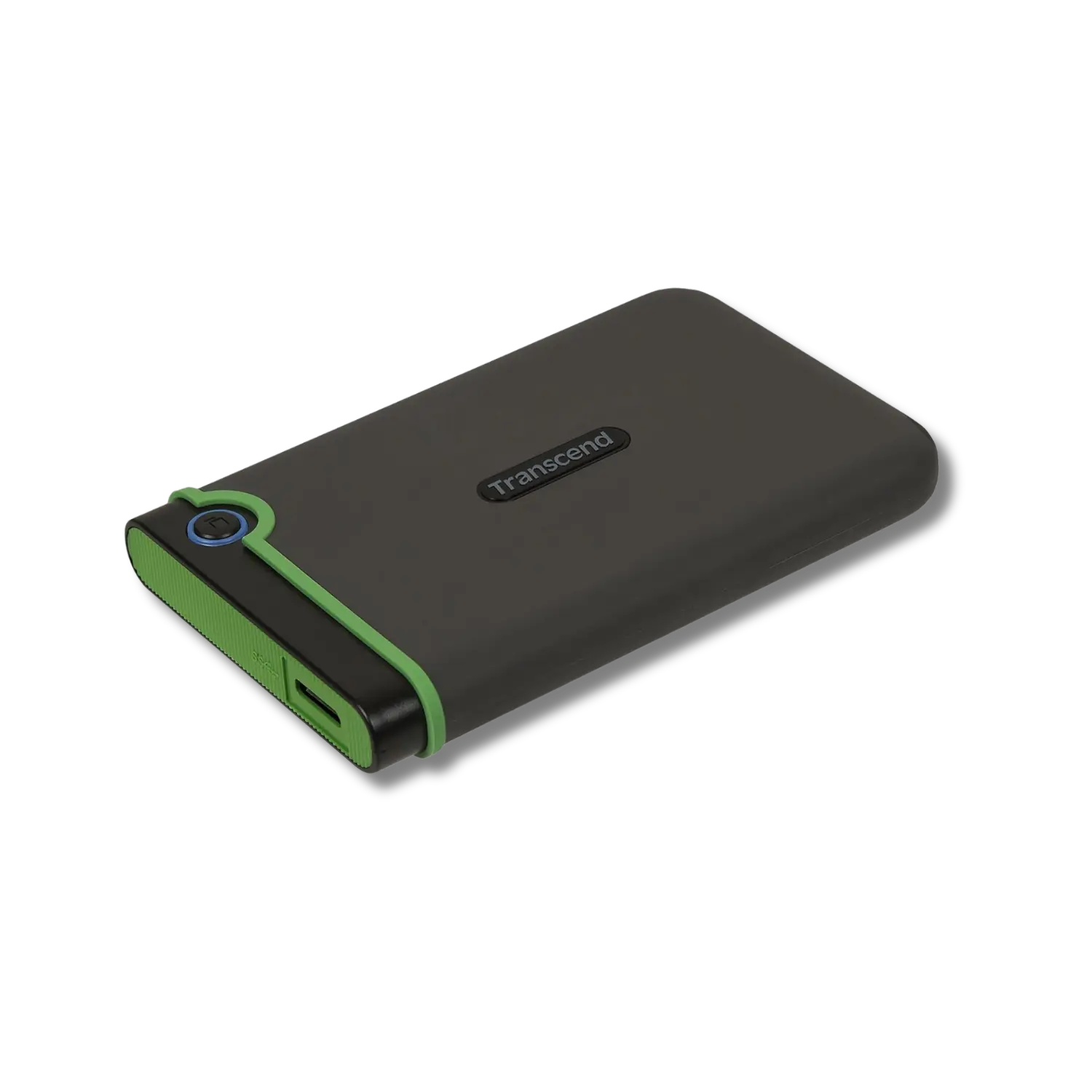 Transcend StoreJet 25M3 Portable HDD Rugged Degisn with Auto-backup Button - متجر TT Tab للتقنيات الحديثة