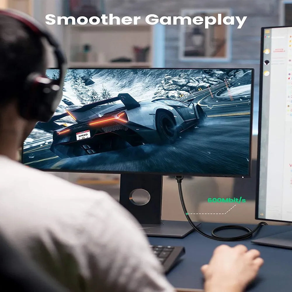 UGREEN Cat 7 F/FTP 10Gbps 600MHz Ethernet Cable  - متجر TT Tab للتقنيات الحديثة