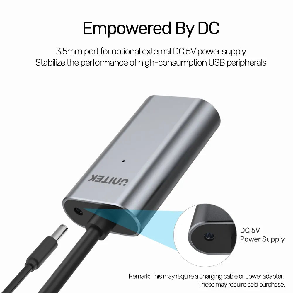 Unitek U305A USB-C Active Extension Cable 5M