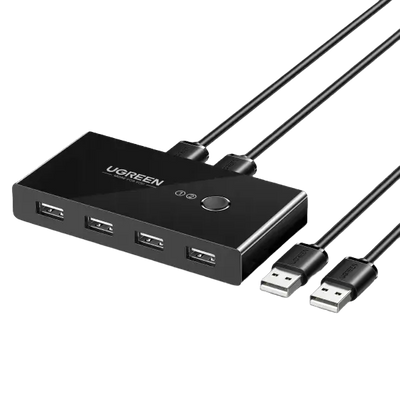 Ugreen 30767 USB 2.0 Sharing Switch 2 in 4 Out