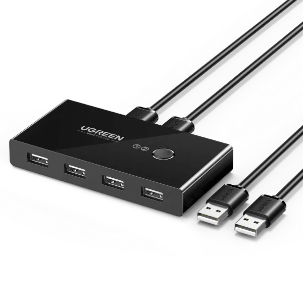 Ugreen 30767 USB 2.0 Sharing Switch 2 in 4 Out