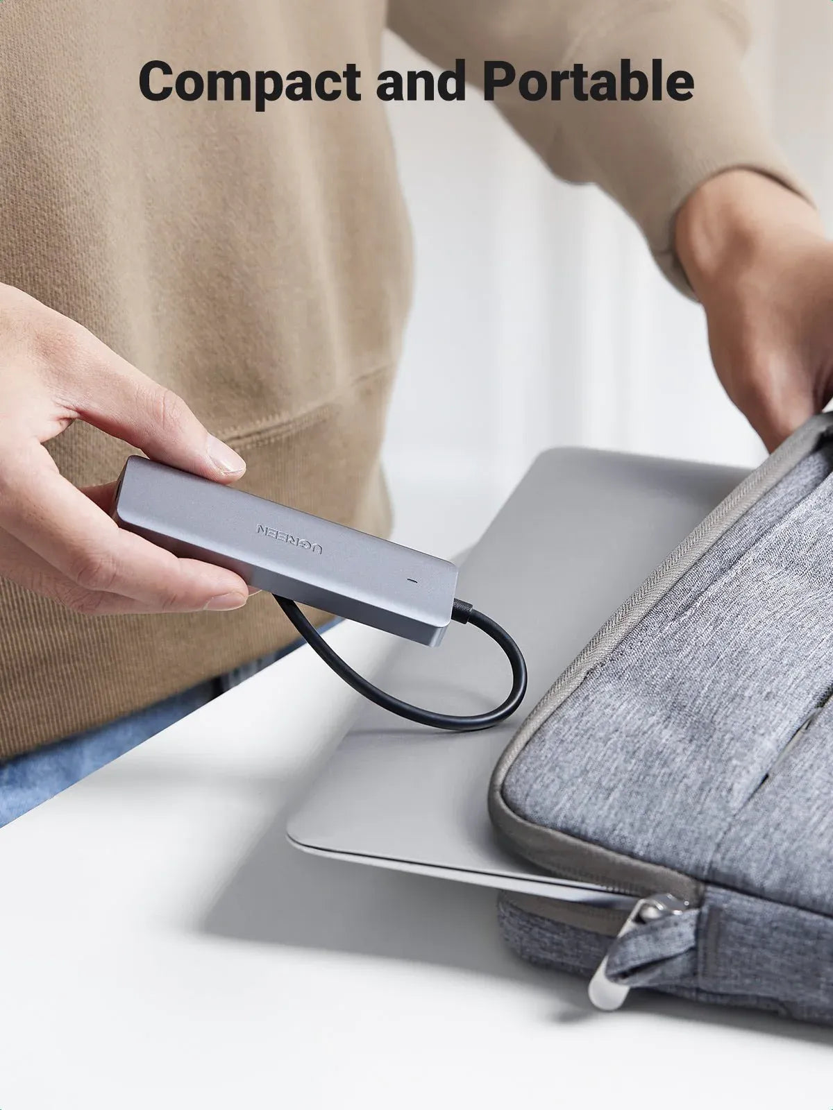 Ugreen 70336 4-Ports USB-C Hub - متجر TT Tab للتقنيات الحديثة