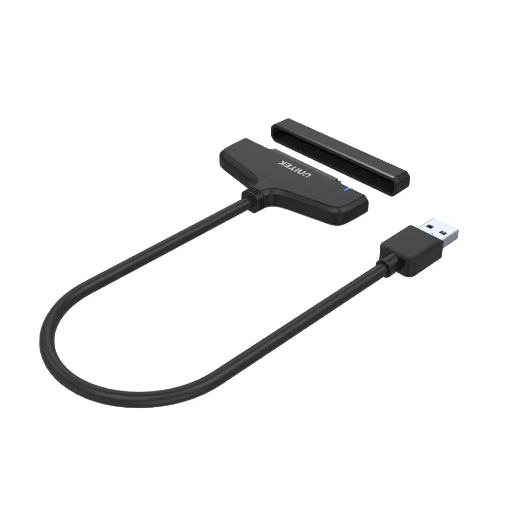 USB adapter with cable on a white background