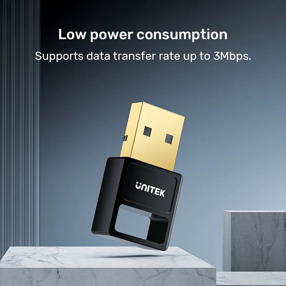 Unitek B105B Bluetooth USB Adapter 5.3 - للتقنيات الحديثة TT TAB متجر