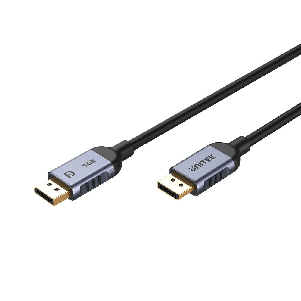 Unitek C1626GY01 Gaming 8K@120Hz DisplayPort 2.1 Cable - للتقنيات الحديثة TT TAB متجر