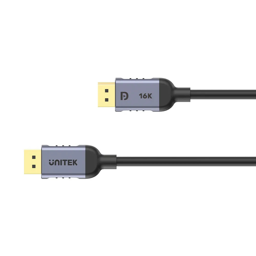 Unitek C1626GY01 Gaming 8K@120Hz DisplayPort 2.1 Cable - للتقنيات الحديثة TT TAB متجر