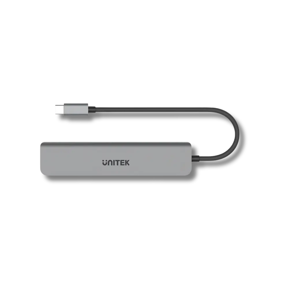 Unitek H1118A uHUB S7+ 7-in-1 USB-C 5Gbps Hub with 4K HDMI and 100W Power Delivery - متجر TT Tab للتقنيات الحديثة