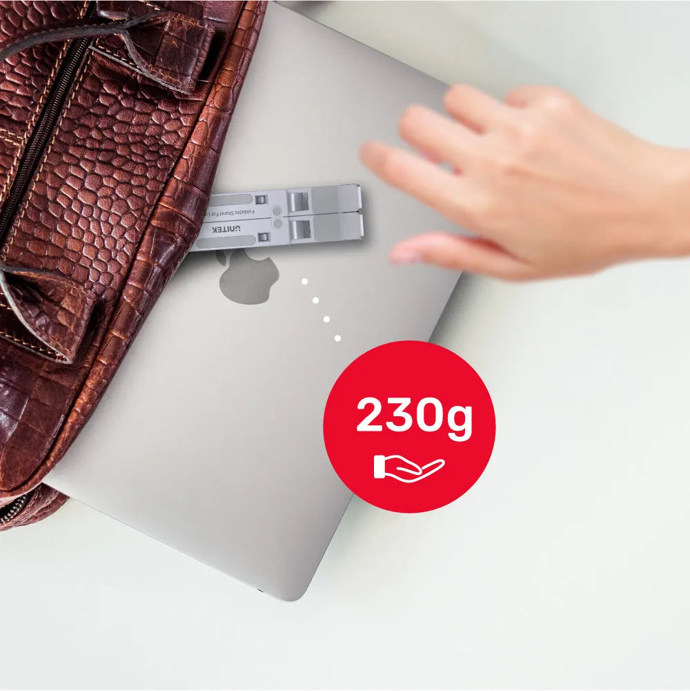 Unitek OT155SL Mechanical Foldable Laptop Stand - للتقنيات الحديثة TT TAB متجر