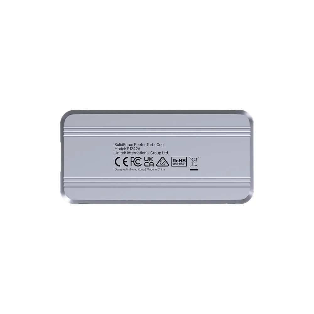 Unitek S1242AGY01 USB4 40Gbps M.2 SSD Enclosure with Cooling Fan - متجر TT Tab للتقنيات الحديثة