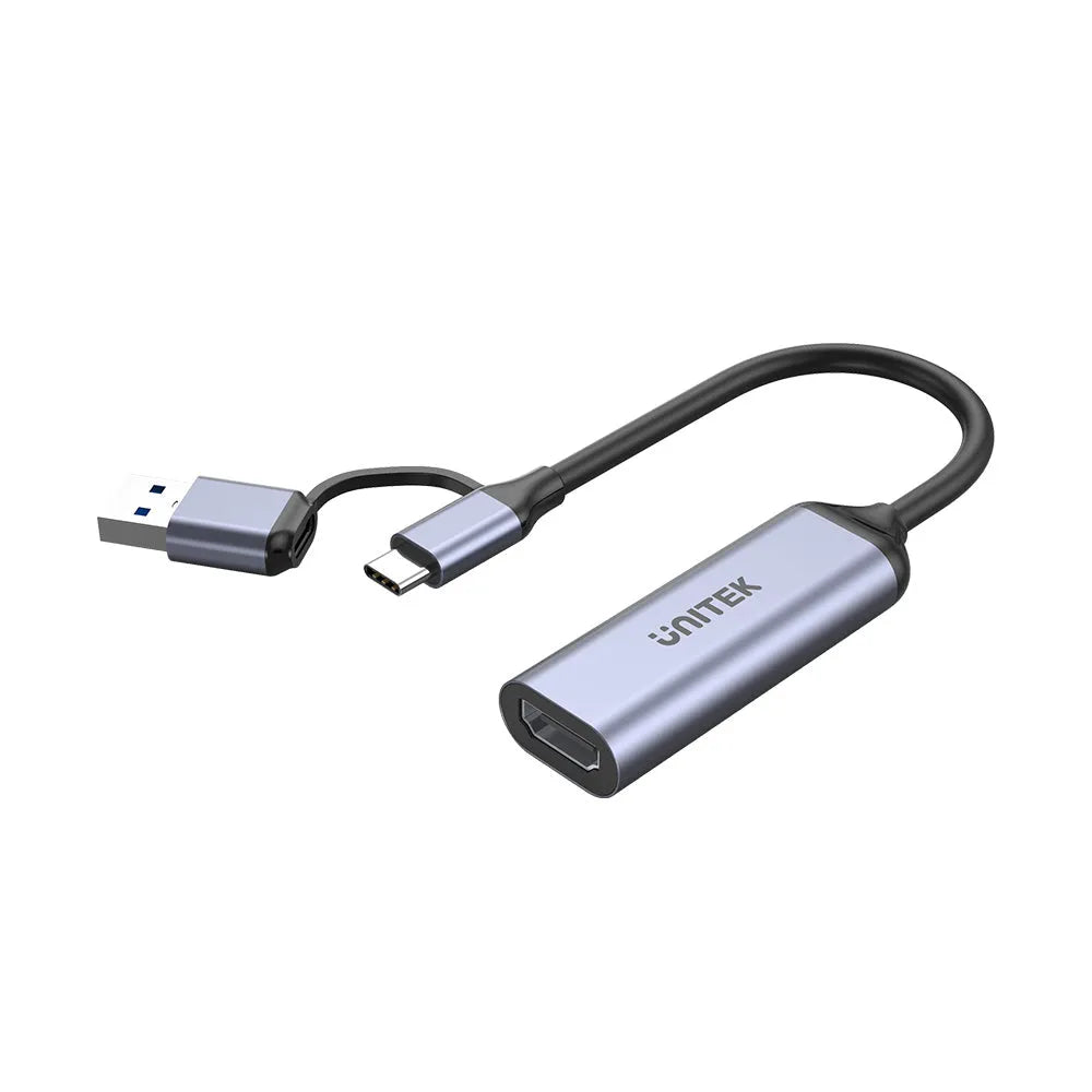 Unitek V1167A HDMI to USB-C/A Video Capture Card - متجر TT Tab للتقنيات الحديثة