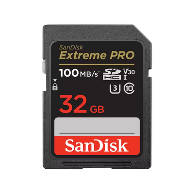 SanDisk Extreme PRO SDHC And SDXC UHS-I Card Up to 200MB/s