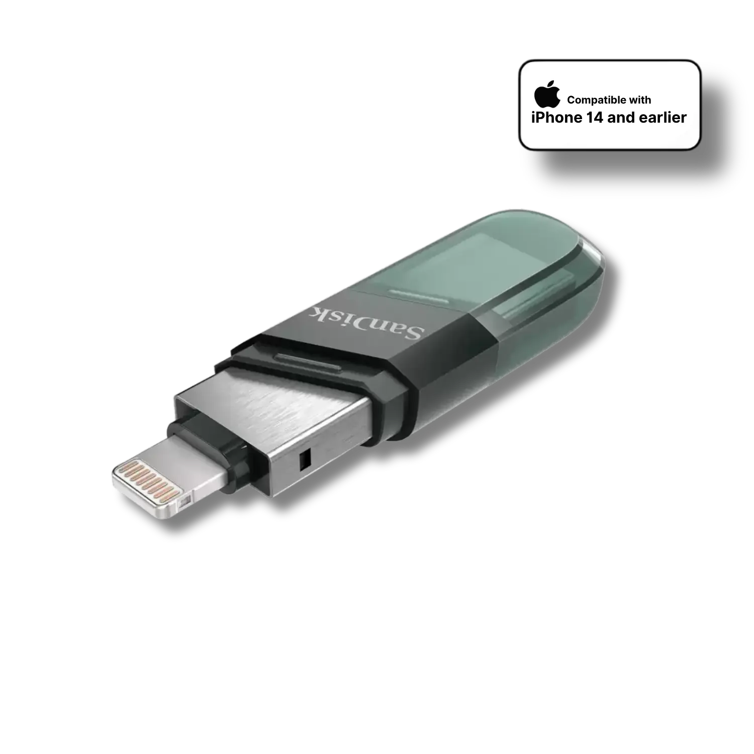 SanDisk iXpand Flash Drive Flip for iPhone - للتقنيات الحديثة TT TAB متجر