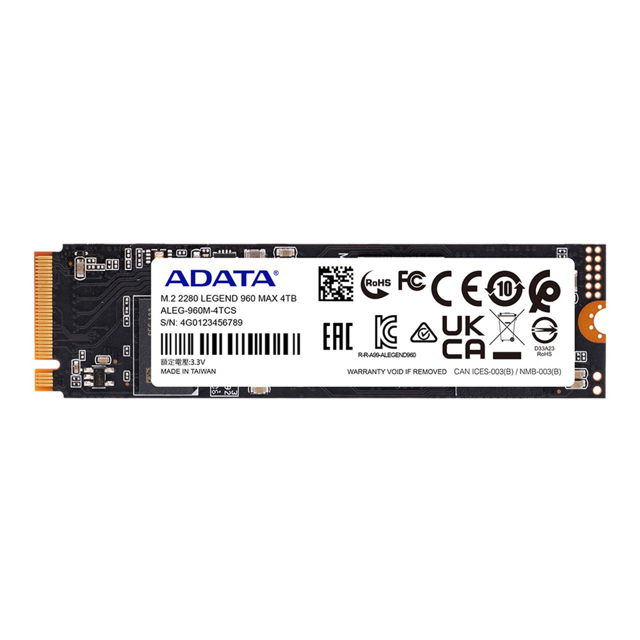 ADATA LEGEND 960 MAX SSD NVMe Gen4 with Heatsink