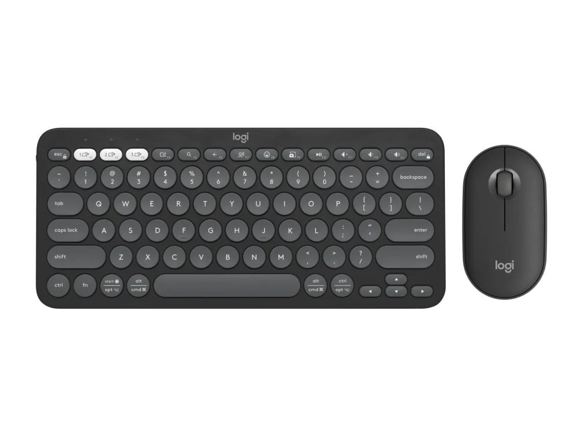 Logitech Pebble 2 Combo Wireless and Bluetooth Mouse and Keyboard