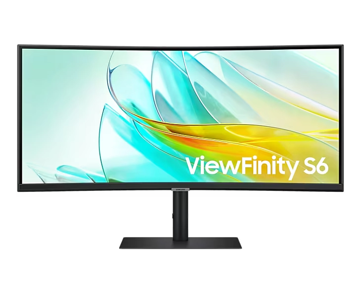 Samsung ViewFinity S6 Ultra WQHD Curved VA 5ms 100Hz 21:9 HDR10 with Speaker